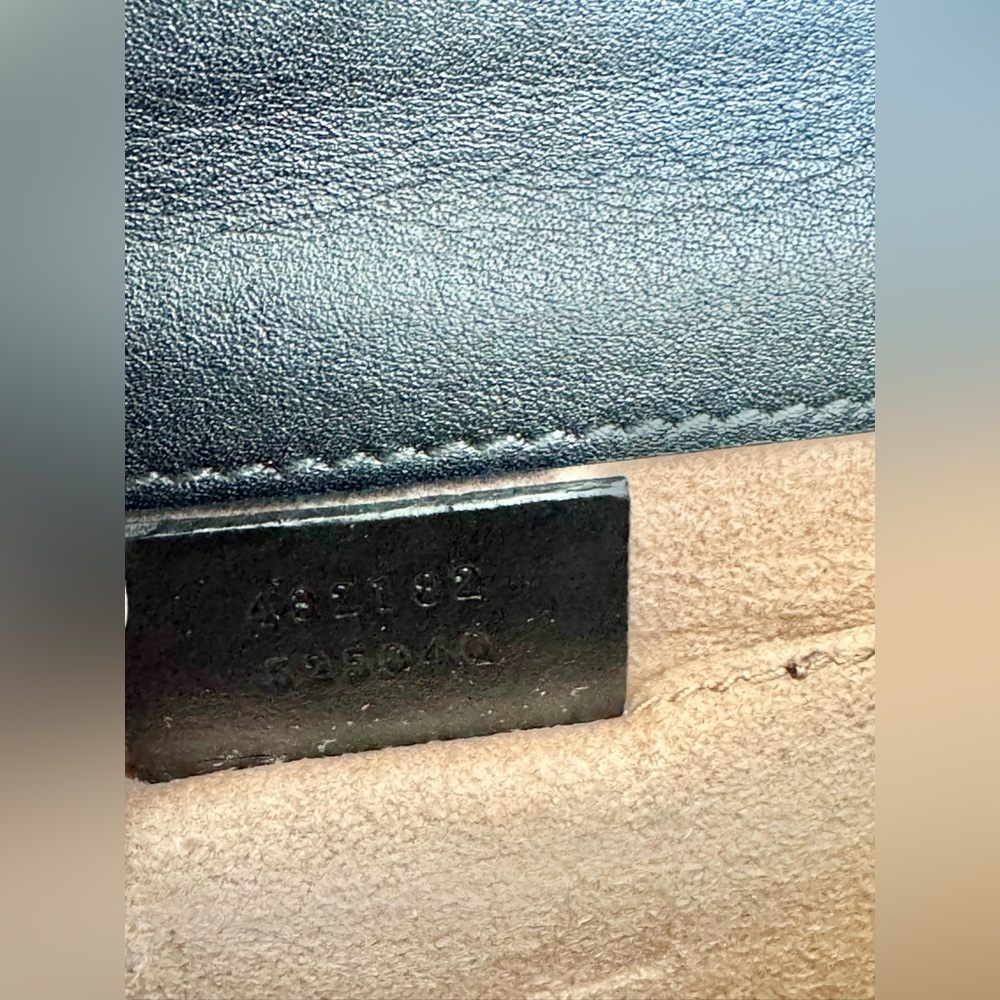 Gucci Black and Gold Crossbody Bag - Picture 8 of 16